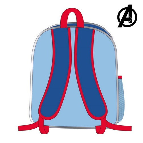 3D Child bag The Avengers Blue Metallic The Avengers
