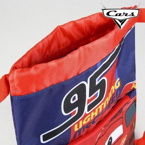 Child's Backpack Bag Cars Blue Red Cars