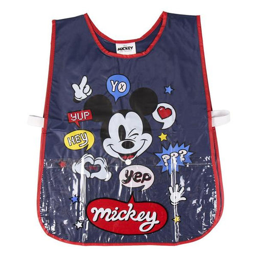 Bib Mickey Mouse Blue Mickey Mouse