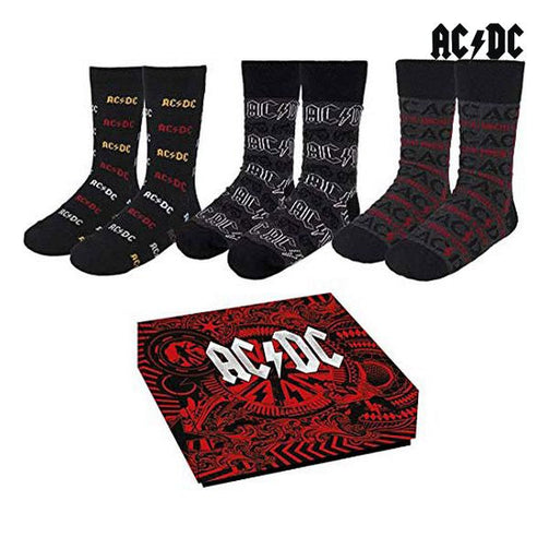 Socks ACDC Adult (One size) (3 uds) ACDC