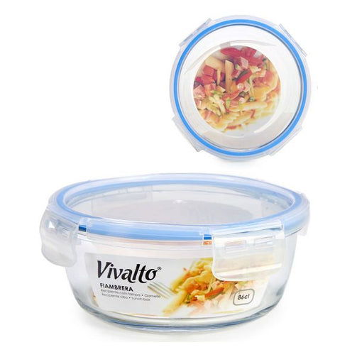 Lunch box Crystal (17,5 x 7 x 17,5 cm) Vivalto
