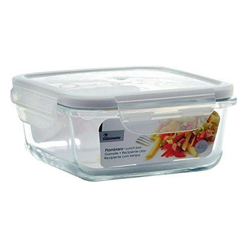 Lunch box Crystal (12,5 x 6,5 x 12,5 cm) Vivalto