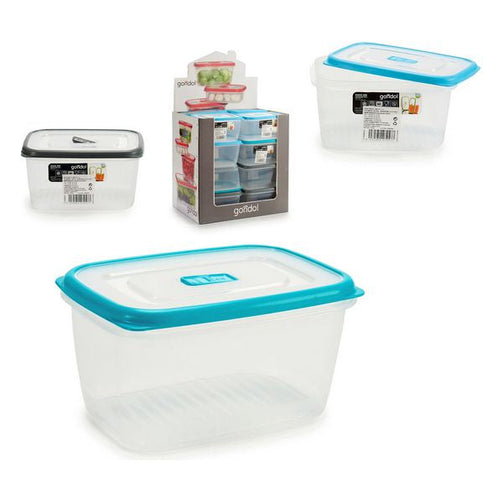 Lunch box (1,7L) (14 x 10 x 19,5 cm) BigBuy Home