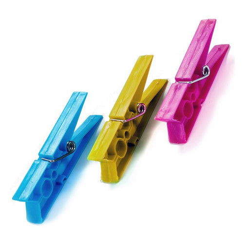 Clothes Pegs Plastic (20 Pieces) BigBuy Home