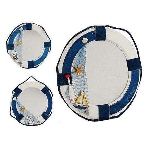 Mirror Wood Mirror 3 (29 x 2 x 29 cm) Gift Decor