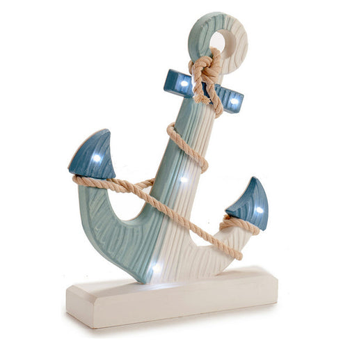 Decorative Figure Rope Wood Rope (7,5 x 32,5 x 24 cm) LED Lights Gift Decor