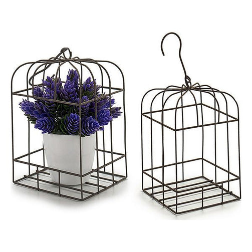 Cage Ironwork (10,5 x 17 x 10,5 cm) Gift Decor