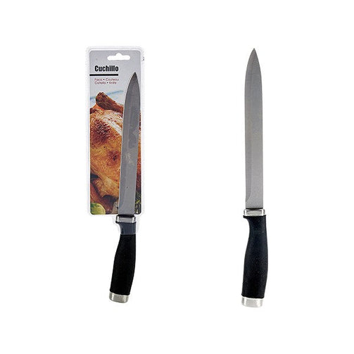 Kitchen Knife (2 x 33 x 3 cm) Stainless steel BigBuy Home