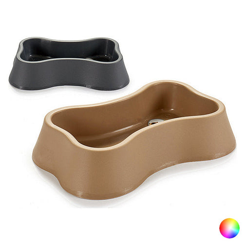 Pet feeding dish Bone (32 x 7 x 21 cm) Mascow