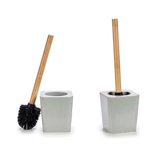 Toilet Brush Grey (11,6 x 39,5 x 11,6 cm) BigBuy Home