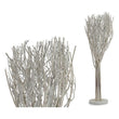 Tree White Wood (38 x 95 x 38	 cm) Gift Decor