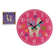 Wall Clock Wood (3 x 33,8 x 33,8 cm) Gift Decor