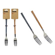 Fork Stainless steel (2,2 x 2 x 21 cm) BigBuy Home