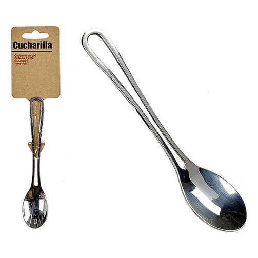 coffee spoons Stainless steel (3 x 1,5 x 14,5 cm) BigBuy Home