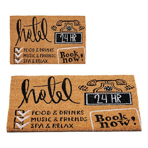 Doormat Hotel Coconut (40 x 2 x 60 cm) Gift Decor