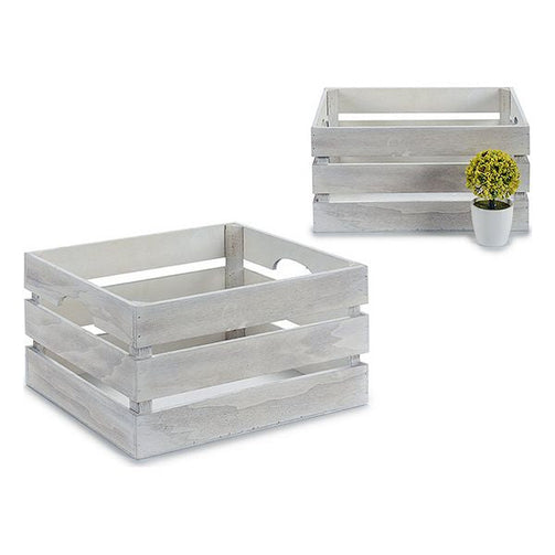 Storage Box White (36 x 18 x 26 cm) Gift Decor