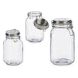 Glass Jar Glass 1,5 L (11 x 20 x 11 cm) Vivalto