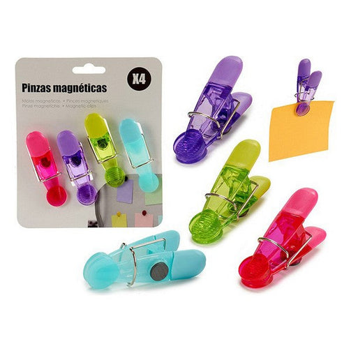 Kitchen Pegs (4 Pieces) Magnet BigBuy Home
