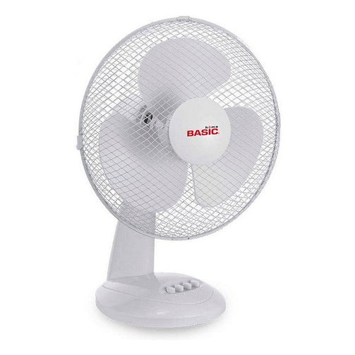 Table Fan Basic Home 35W White Basic Home