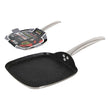 Flat grill pan Quttin Serie Platinum (Ø 24 cm) Quttin