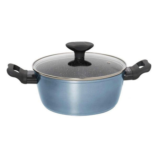 Casserole with glass lid Quttin Blue Quttin