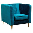 Armchair Velvet Velvet (75 x 75 x 77 cm) BigBuy Home