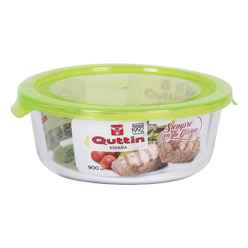 Round Lunch Box with Lid Quttin Quttin