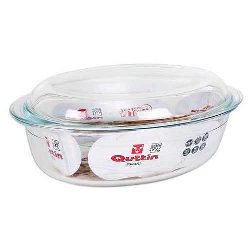 Casserole with glass lid Quttin 3,3 + 1,1 L Crystal Quttin