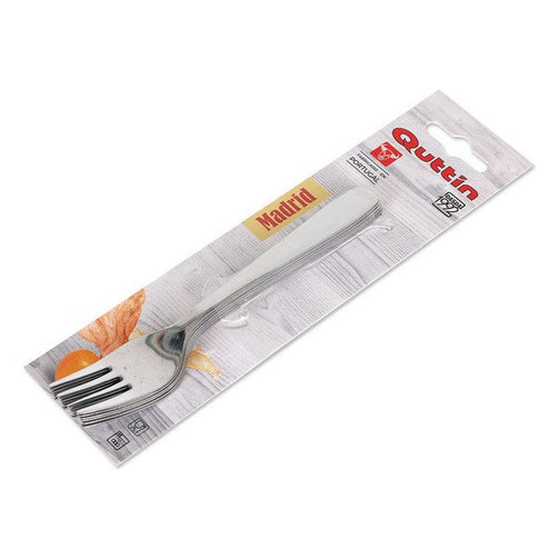 Set of Dessert Forks Quttin Madrid (6 pcs) Quttin