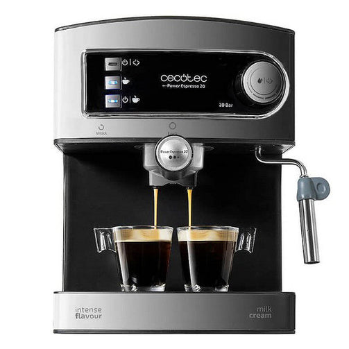 Express Manual Coffee Machine Cecotec Power Espresso 20 1,5 L 850W Black Inox Cecotec