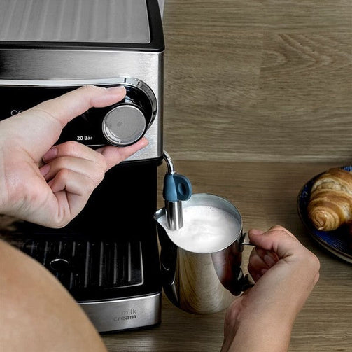 Express Manual Coffee Machine Cecotec Power Espresso 20 1,5 L 850W Black Inox Cecotec