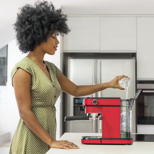 Express Manual Coffee Machine Cecotec Cafelizzia 790 Shiny Pro 1,2 L 20 bar 1350W Red Cecotec