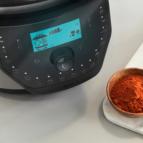 Food Processor Cecotec H Deluxe 6 L LCD Stainless steel Cecotec