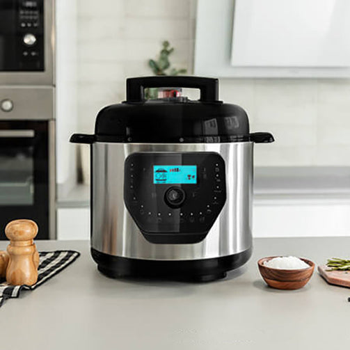 Food Processor Cecotec H Deluxe 6 L LCD Stainless steel Cecotec