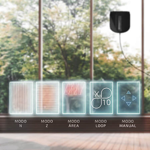 Glass Cleaning Smart Robot Cecotec Conga WinDroid 970 Black Cecotec