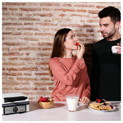 Waffle Maker Cecotec Gofrestone Double 1200W Cecotec
