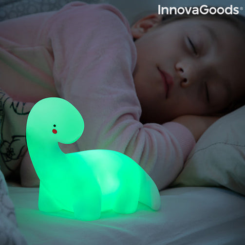 Dinosaur Multicolour LED Lamp Lightosaurus InnovaGoods InnovaGoods