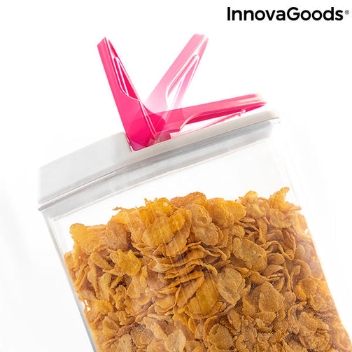 Set of Stackable Hermetically-sealed Kitchen Containers Pilocks InnovaGoods 4 Pieces InnovaGoods