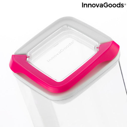 Set of Stackable Hermetically-sealed Kitchen Containers Pilocks InnovaGoods 4 Pieces InnovaGoods