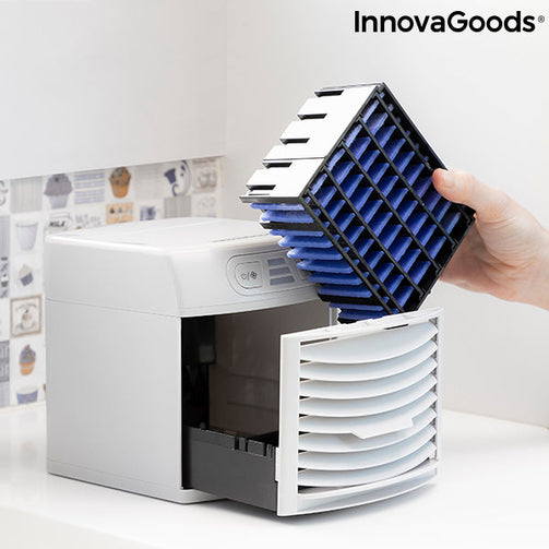 Mini LED Portable Evaporator Air Conditioner Freezyq+ InnovaGoods InnovaGoods
