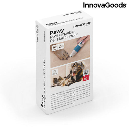 Rechargeable Pet Nail File Pawy InnovaGoods InnovaGoods