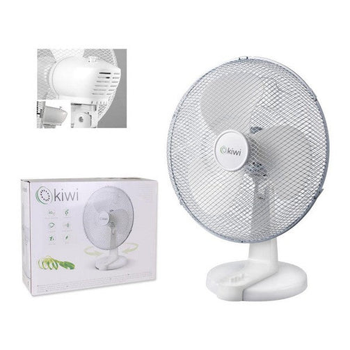 Table Fan Kiwi KFAN-7615 Ø 40 cm 45W White Kiwi