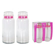 Glass Jar LAV Sera (2 uds) (1400 ml) LAV