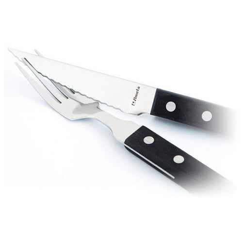 Fork Set Amefa Pizza (12 pcs) Stainless steel Amefa