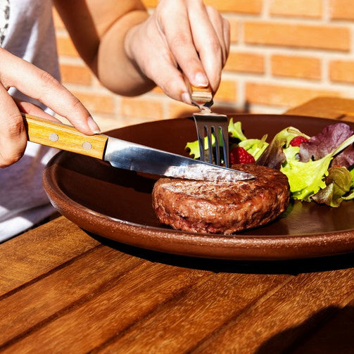 Meat Fork Amefa Pizza Bois Amefa