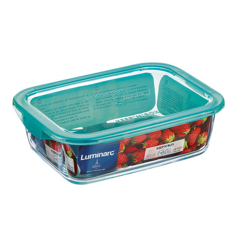 Hermetic Lunch Box Luminarc Keep'n Lagon Crystal Luminarc