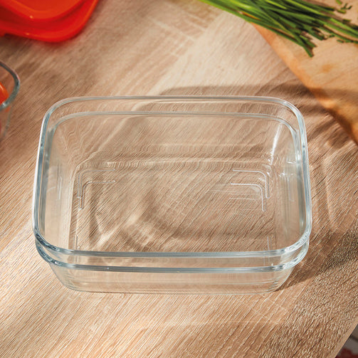 Lunch box Arcopal Basics Plastic Crystal Rectangular Arcopal
