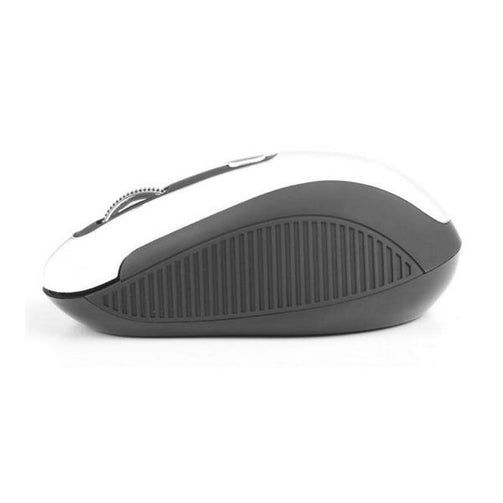 Optical Wireless Mouse NGS HAZEWHITE 800/1600 dpi White Black NGS