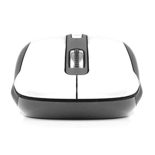 Optical Wireless Mouse NGS HAZEWHITE 800/1600 dpi White Black NGS