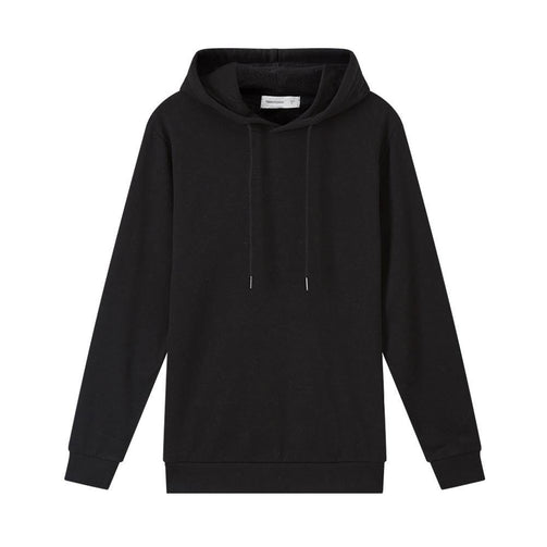 Metersbonwe Autumn And Winter new Multicolor comfort Sweatshirt men Plus Velvet Knit Solid color Hooded Hoodies Seewest